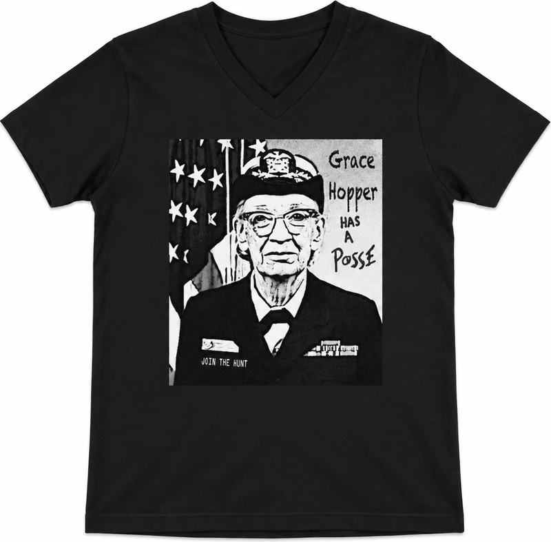 Grace Hopper Has a Posse — Bella 3005 T-Shirt