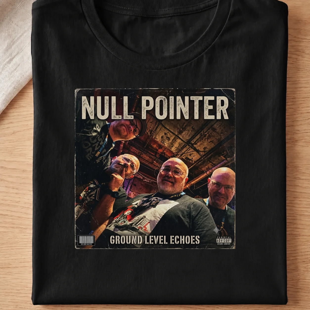 Null Pointer — Ground Level Echoes 2026 World Tour — Bella 3001 T-Shirt — front
